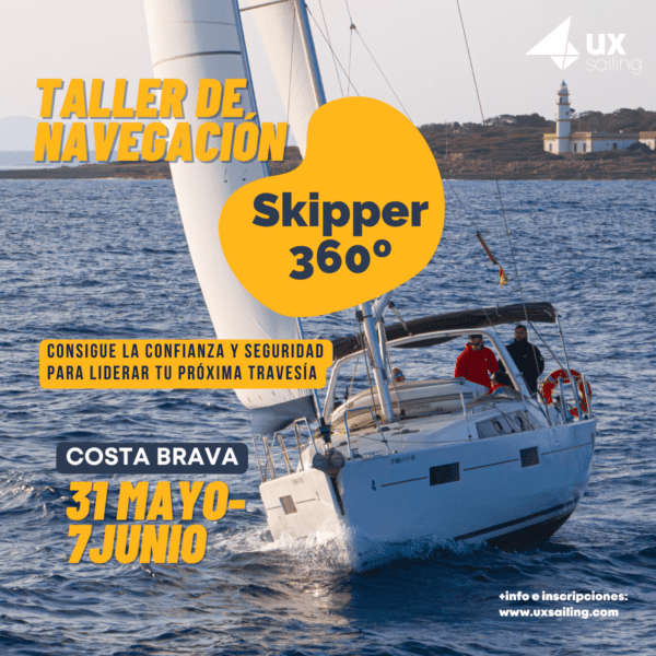 70% Reserva Taller de Navegación Skipper 360º | Costa Brava